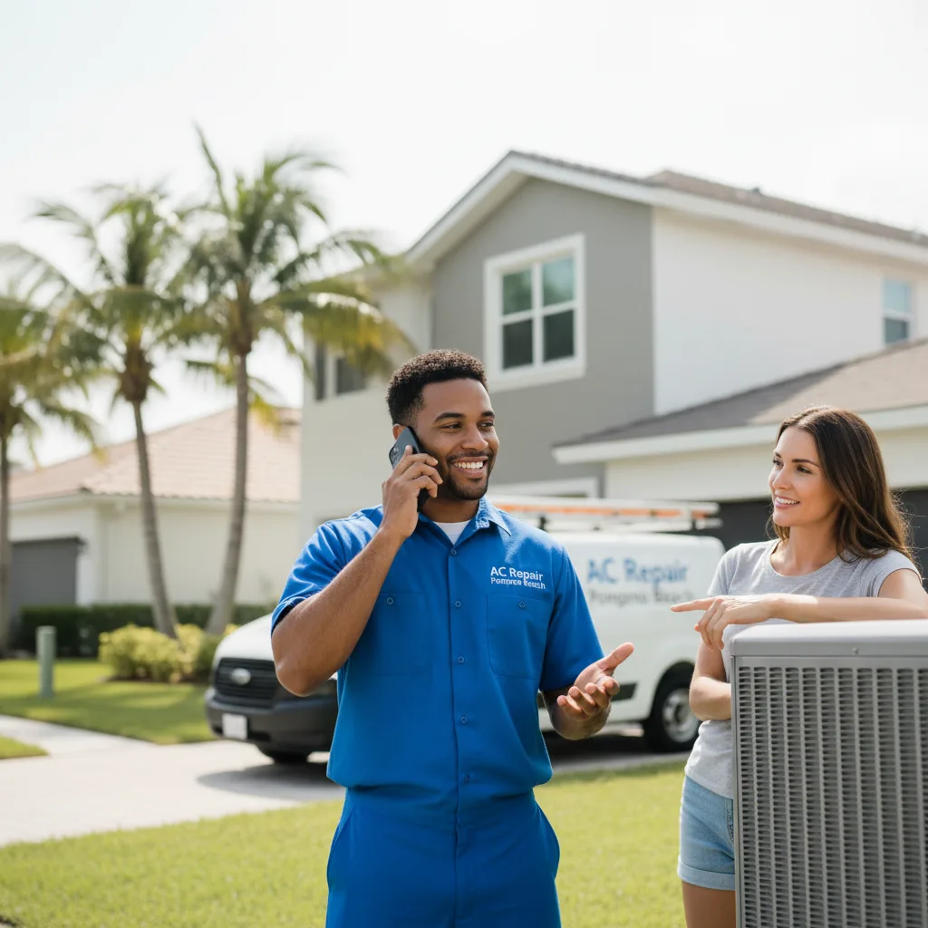 AC Repair Pompano Beach customer support in Barry